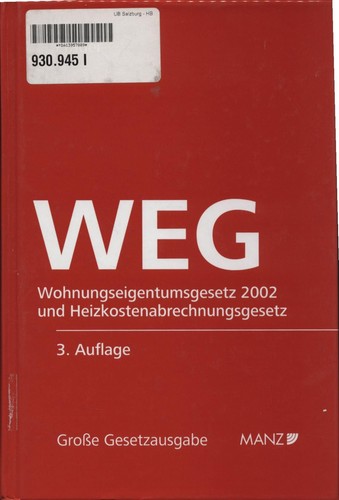 Weg wohnungseigentumsgesetz - weg,