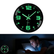 Leuchtende wanduhr 30cm - 30cm, modern