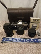 PRAKTICA. Super TL 1000. Photo Kamera mit viel Zubehör.