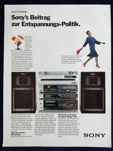 Sony stereo anlage - anlage, precise