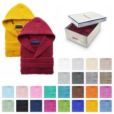 Caleffi Menorca Bademantel Baumwollfrottee Herren Damen Gr. S M L XL XXL XXXL