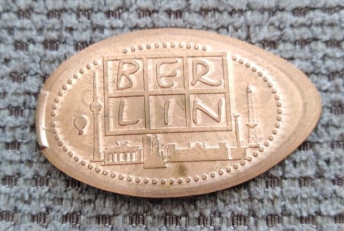 Elongated coins berlin - elongated,