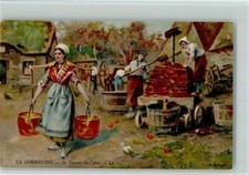 10084988 - En Normandie - , Apfelpresse signiert  Wassertraeger