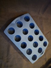 Tupperware Silikonbackform Mini Muffins Minimuffins blau NEU