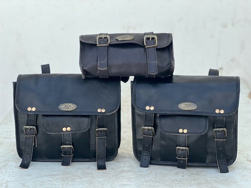 Kleine schwarze leder - leder, 3