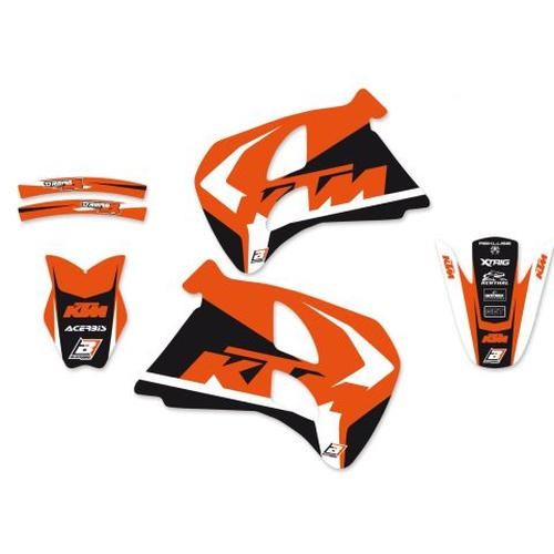 Aufkleber set für ktm - set,