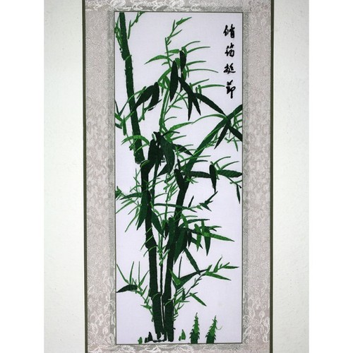 Chinesische blumen bambus - -,
