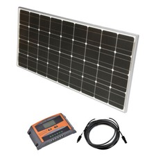 Solar Set 12 V Solaranlage Kit PV Inselanlage Wohnmobil Solarmodul Laderegler