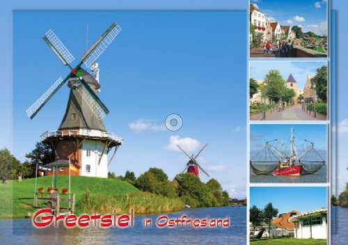 Greetsiel postkarten - greetsiel,