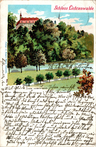 Litho gruss aus niederwiesa - litho,