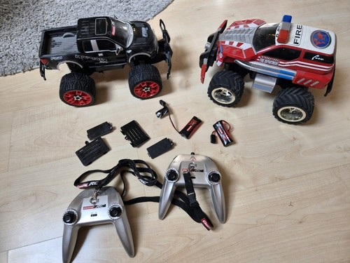 Zwei carerra fahrzeuge mit - rc,