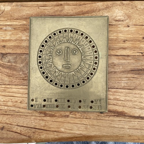 Vintage ewiger kalender - vintage,