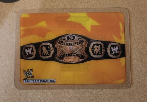 Wwe lamincard tag team - lamincard,