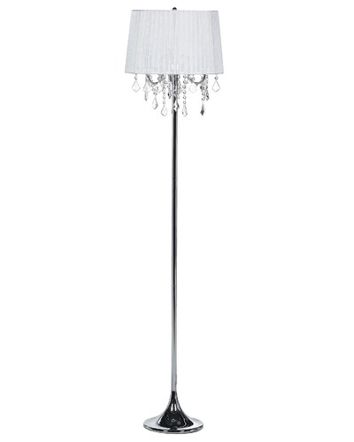 Stehlampe mit stoffschirm - stehlampe,