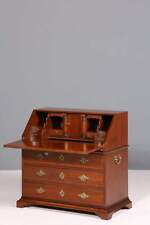 Edler Englischer Sekretär Mahagoni Schreibkommode UK Schreibtisch Kommode