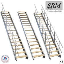 3-er Wangentreppe Stahl