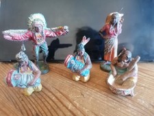 5 x sehr alte Elastolin