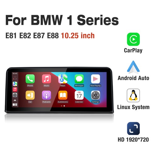 Carplay für bmw e81 - 10.25",