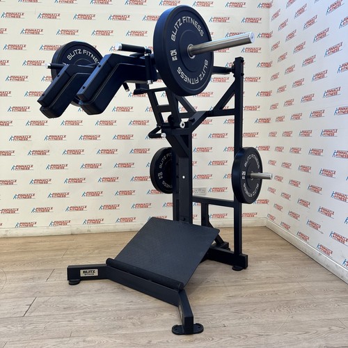 Plate loaded leverage squat - loaded,