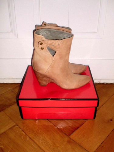Moma lederstiefeletten - lederstiefeletten, €