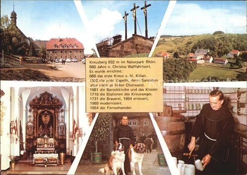 Kreuzberg rhoen kloster - rhoen,