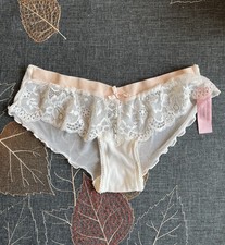 Hüftslip Unterhose Dessous Gr. XS weiß mit Spitze von Hunkemöller Zustand neu