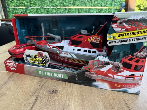 Dickie rtr feuerwehrboot - rtr,
