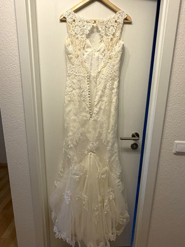 Brautkleid weiß mermaid - brautkleid, &