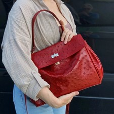 Damen Rot Handtasche Luxus