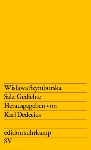 Salz gedichte wislawa - |,
