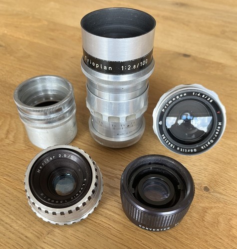 Objektiv meyer optik trioplan - objektiv,