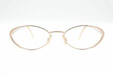 Vintage Trussardi Occhiali TPL249 Braun oval Brille Brillengestell NOS