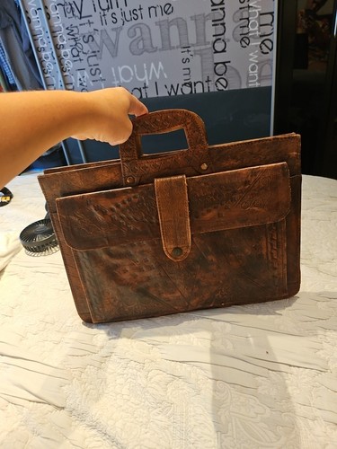 Vintage aktentasche leder - vintage,