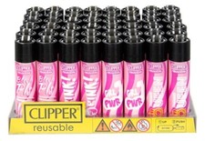 4x Clipper® Feuerzeuge groß