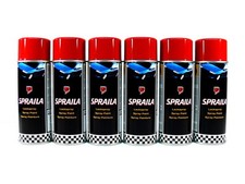 Rot glänzend Lackspray 6 x
