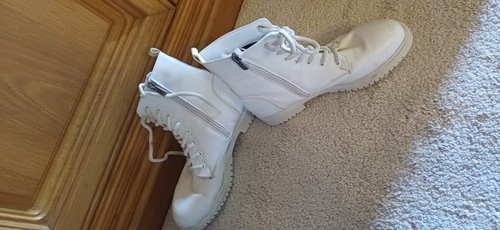 Weiße damen boots größe - größe, 38