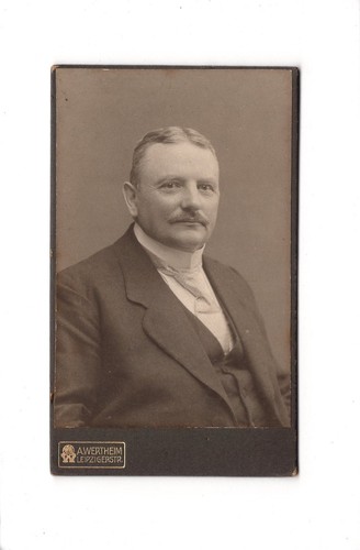 Cdv foto herrenportrait - herrenportrait,