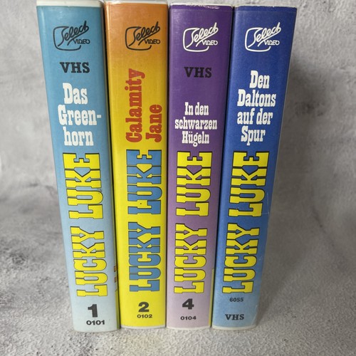 Lucky luke vhs - luke, vintage