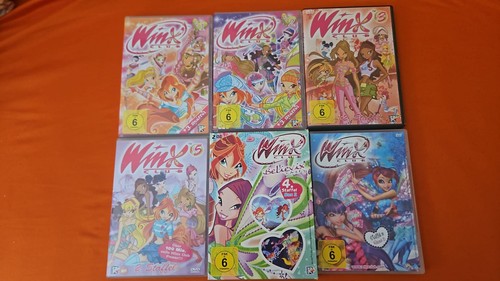 Winx club dvd konvolut - winx, 6x