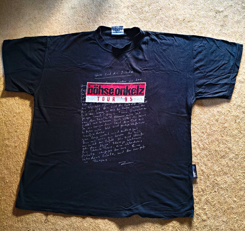 Böhse onkelz tour 95 - tour, ’95