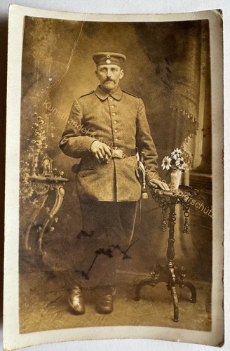 Orig foto soldat wk1 - foto, ak