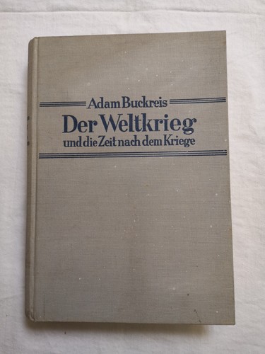 Adam buckreis der weltkrieg - adam,