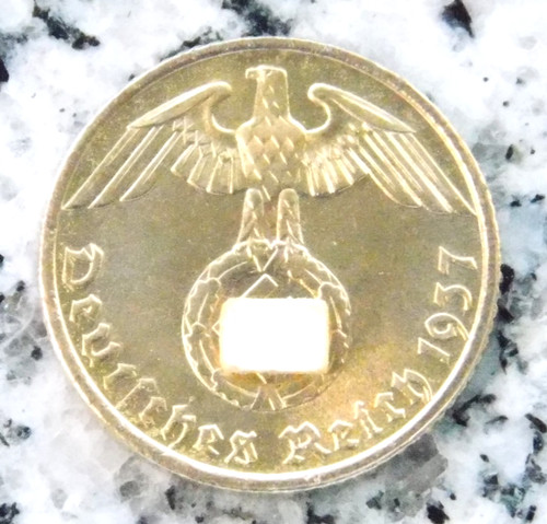 Reichspfennig 1937 messing - 5,