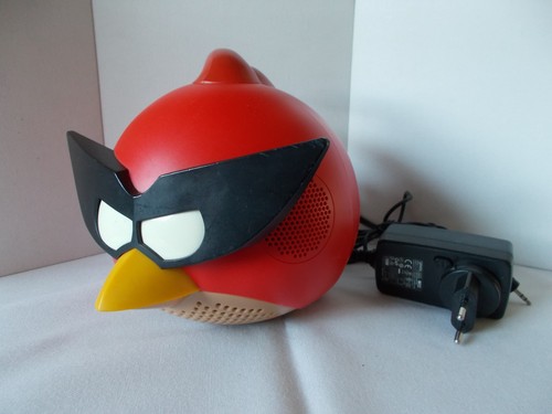Lautsprecher space red bird - red,
