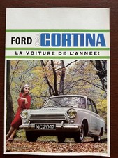 Prospekt / brochure Ford UK Consul Cortina MY 1964