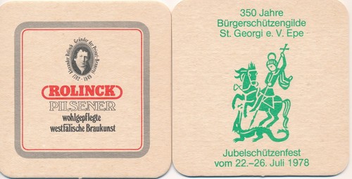 Bierdeckel aus gronau epe - bierdeckel,