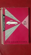 Porsche Typ 356A Betriebsanleitung Juni 1956, 114 Seiten