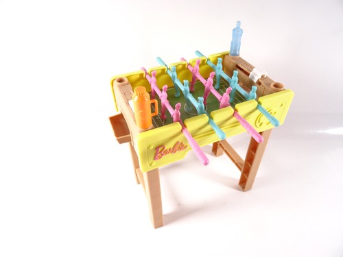 Barbie spielset kicker tisch - barbie,