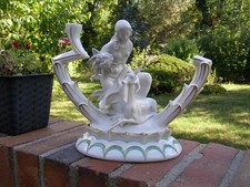 Hutschenreuther Art Deco Figuren Leuchter  Karl Tutter beschädigt