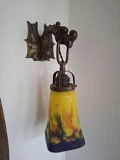 Muller Frères Lunéville Jugendstil Wandleuchten 2 Stück